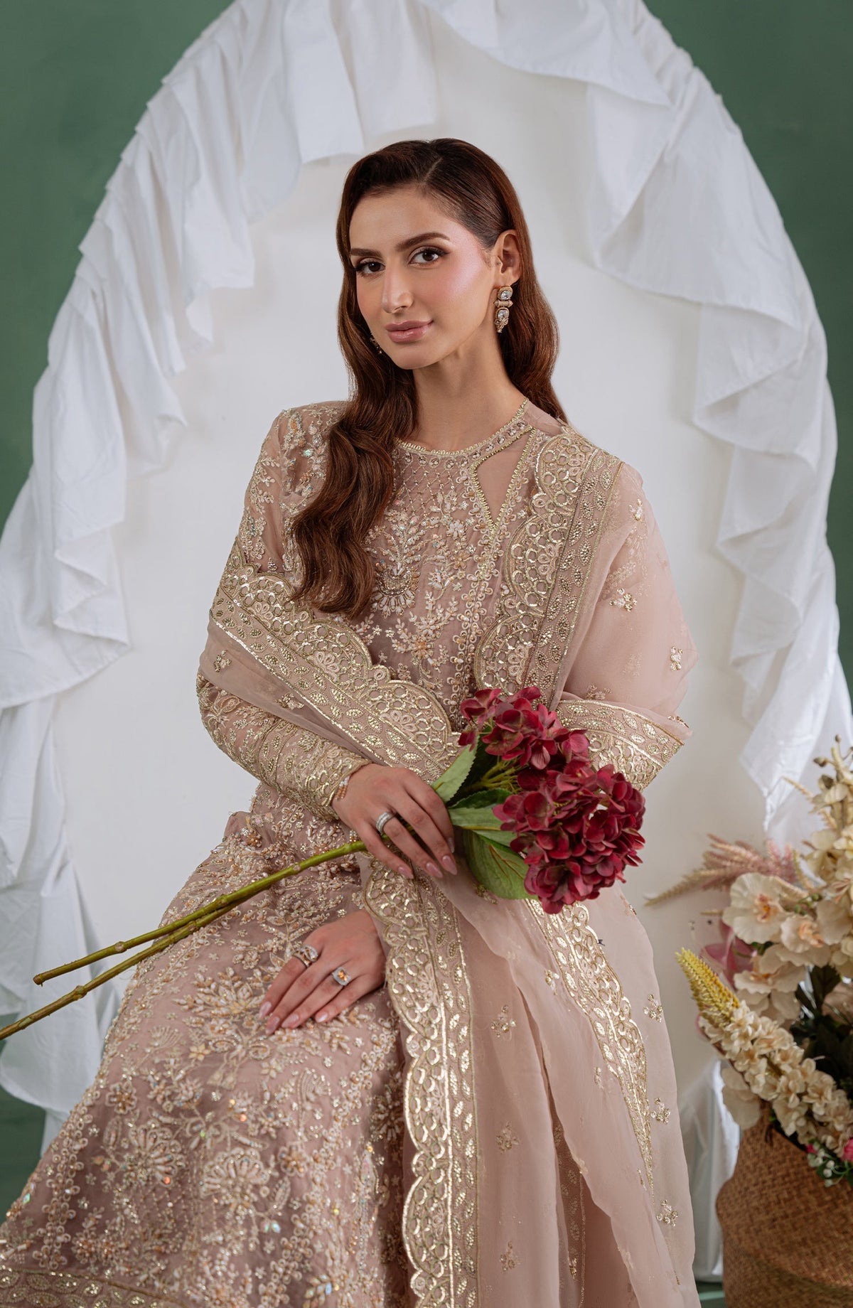 Eleshia | Zarin Wedding Formals 26 | Naqsh by Eleshia - Designer Dress  - Type : Ladies Clothes - Available at Libayah - 100% Original 