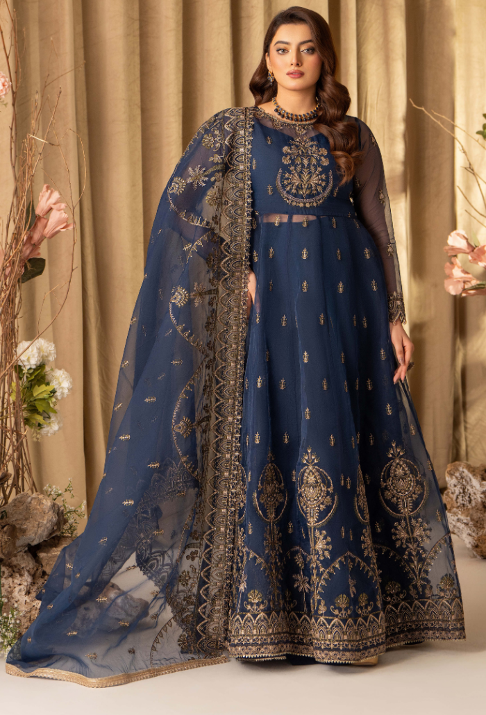 Humdum | Chiffon Collection | HOC - D08 by Humdum - Designer Dress - Type: Ladies Clothes - Available at Libayah - 100% Original