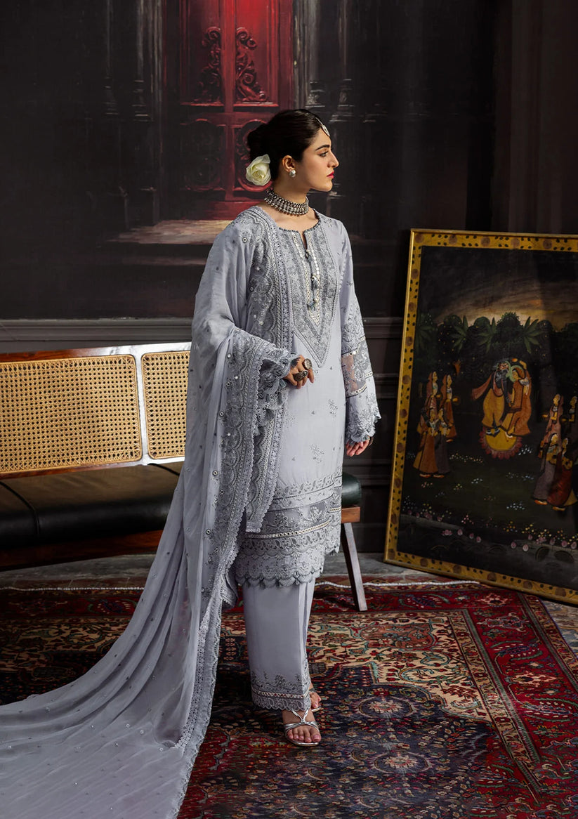Kahf Premium | Kahf Karandi 25 | KKH-09 CELESTIAL by Kahf Premium - Designer Dress  - Type : Ladies Clothes - Available at Libayah - 100% Original 