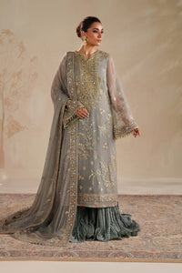Baroque | Formals Collection | EMBROIDERED CHIFFON UF-4364 by Baroque - Designer Dress  - Type : Ladies Clothes - Available at Libayah - 100% Original 