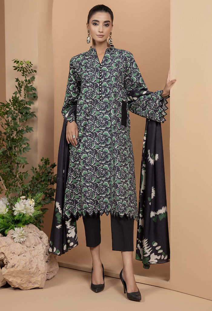 Humdum | Zara Winter 24 | Zara - D04 by HumDum - Designer Dress - Type: Casuals - Available at Libayah - 100% Original