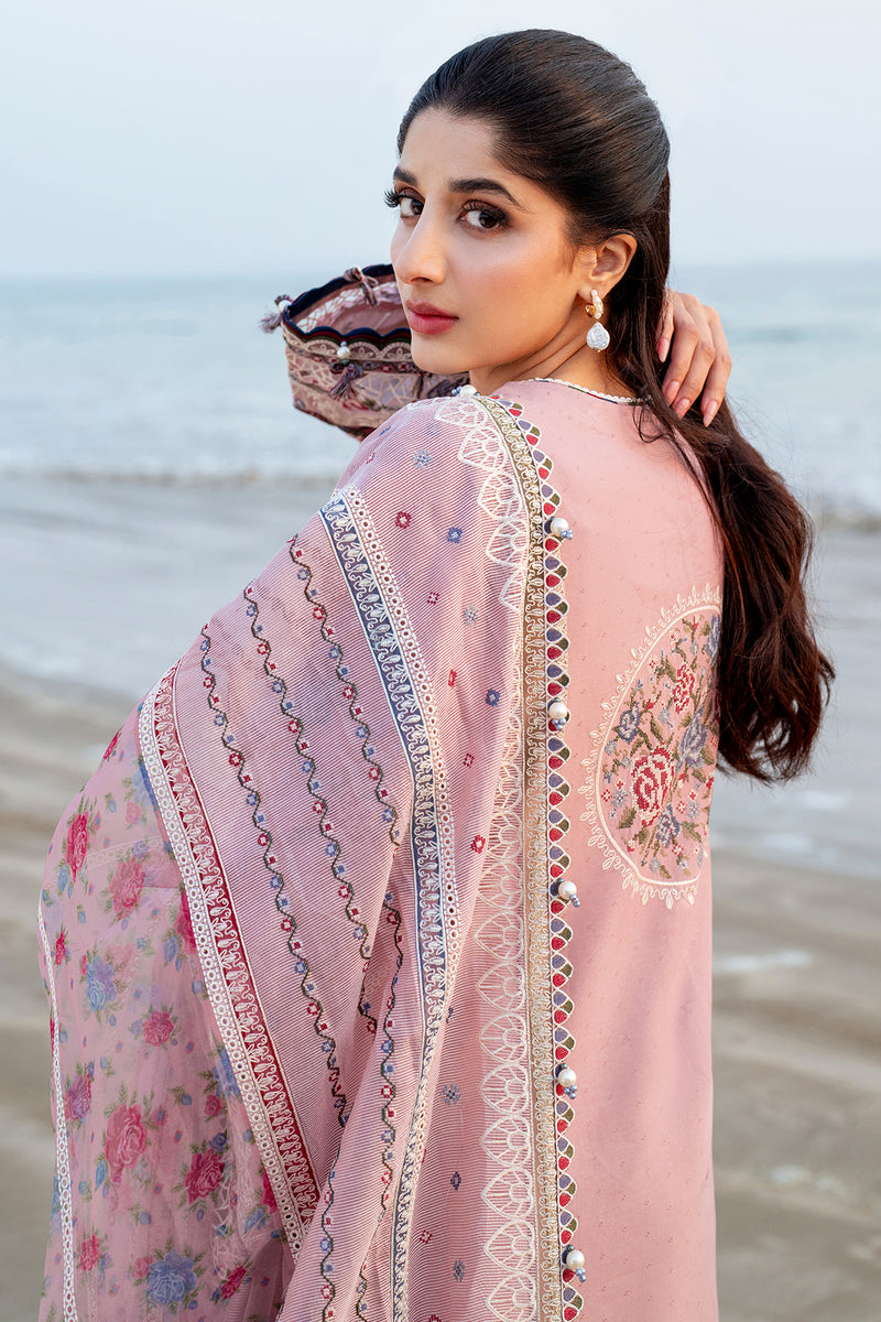 Jazmin | Shahkaar Luxury Lawn 25 | SL25-D2 by Jazmin - Designer Dress - Type: Ladies Clothes - Available at Libayah - 100% Original