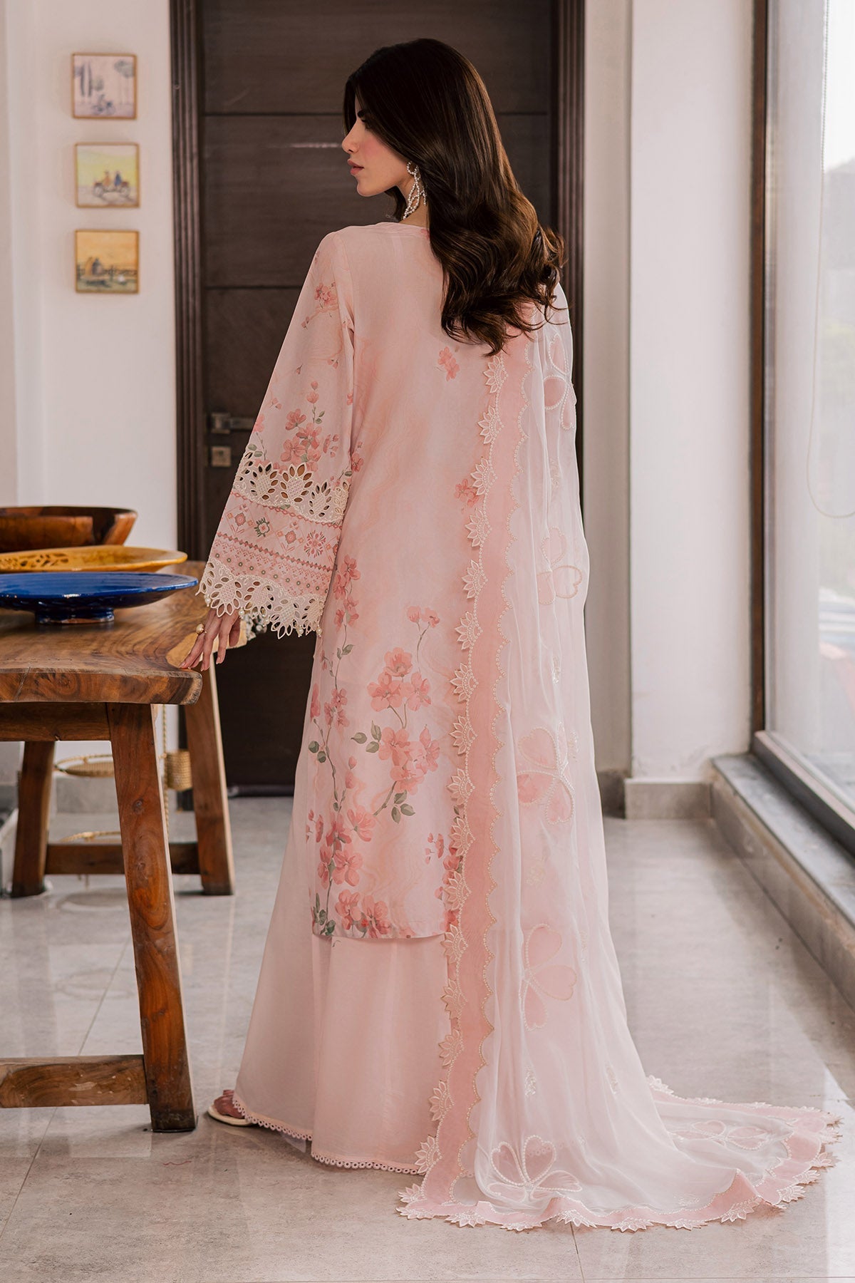 Nureh | Raha Lawn | NE-261 by Nureh - Designer Dress  - Type : Ladies Clothes - Available at Libayah - 100% Original 