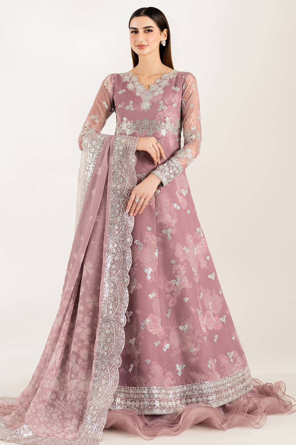Farasha | Fiorella Formals | Rosy Spark by Farasha - Designer Dress  - Type : Ladies Clothes - Available at Libayah - 100% Original 
