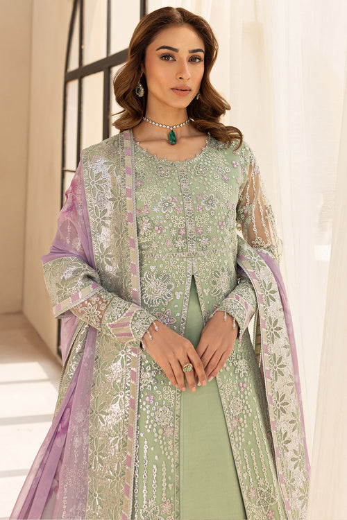 Farasha | Lu Zella Premium Formals 25 | Sage Luxe by Farasha - Designer Dress  - Type : Ladies Clothes - Available at Libayah - 100% Original 