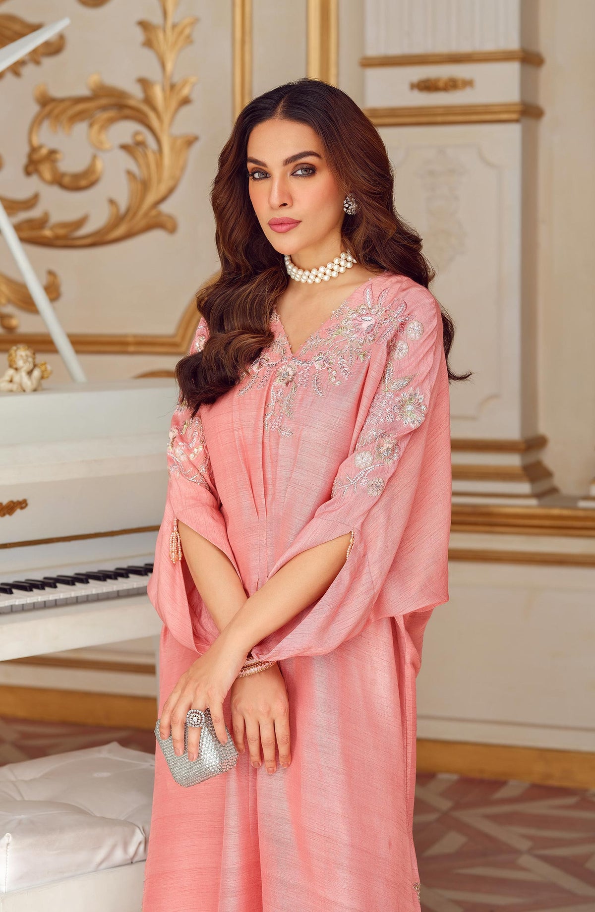 Mina Kashif | Luxury Pret | MK23-09 by Mina Kashif - Designer Dress - Type: Formal - Available at Libayah - 100% Original