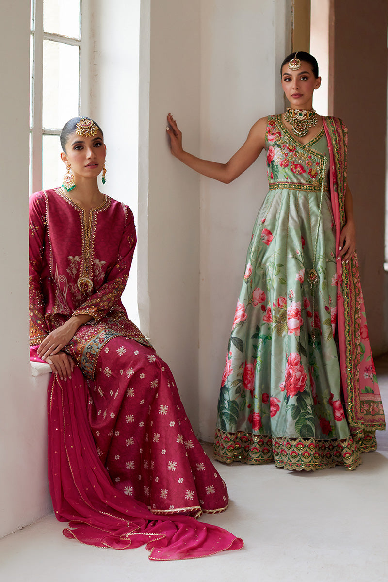 Mina Hassan | Formal Dholki Collection | Amira by Mina Hassan - Designer Dress - Type: Ladies Clothes - Available at Libayah - 100% Original