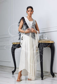 Afrozeh | Basic Pret 26 RTW | NACRE by Afrozeh - Designer Dress  - Type : Ladies Clothes - Available at Libayah - 100% Original 