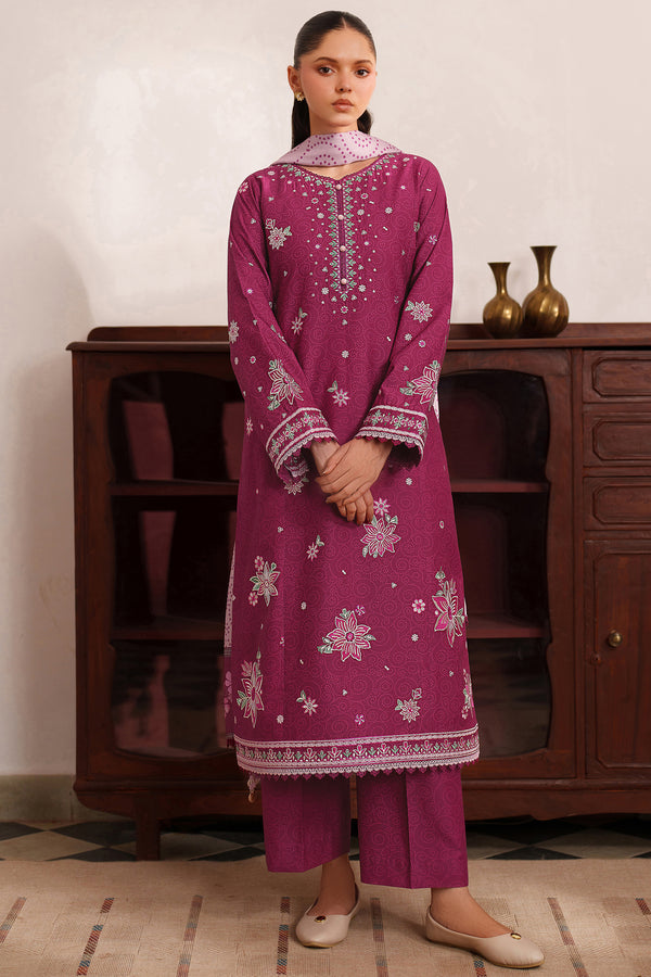 Farasha | Meline Premium Viscose 25 | Berry Blush by Farasha - Designer Dress  - Type : Ladies Clothes - Available at Libayah - 100% Original 