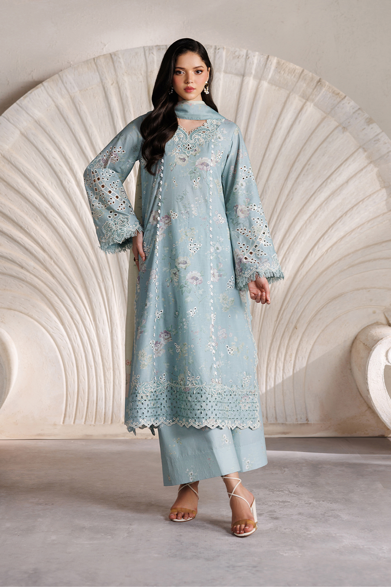 Iznik | Festive lawn 26 | IBE-10 Embroidered Lawn by Iznik - Designer Dress  - Type : Ladies Clothes - Available at Libayah - 100% Original 