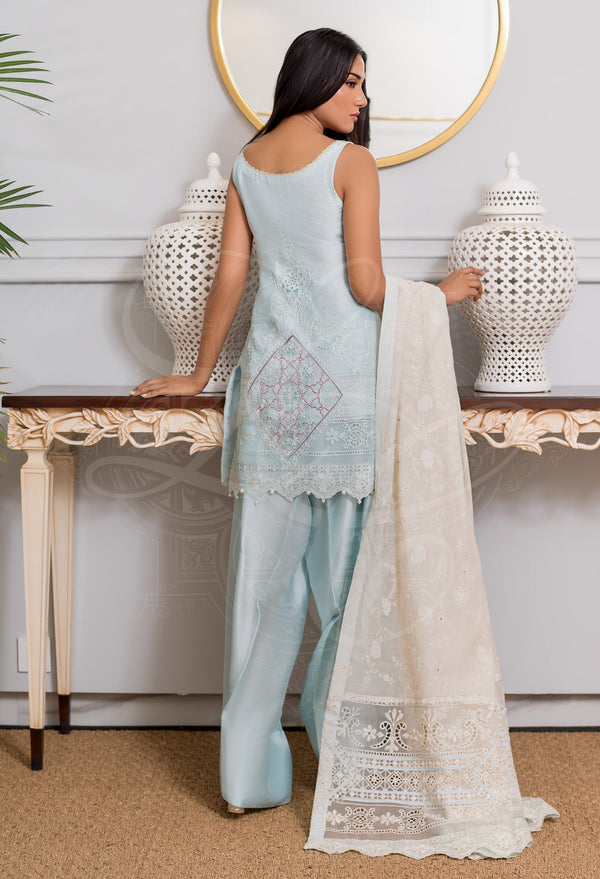 Afrozeh | Basic Pret 26 RTW | NACRE by Afrozeh - Designer Dress  - Type : Ladies Clothes - Available at Libayah - 100% Original 