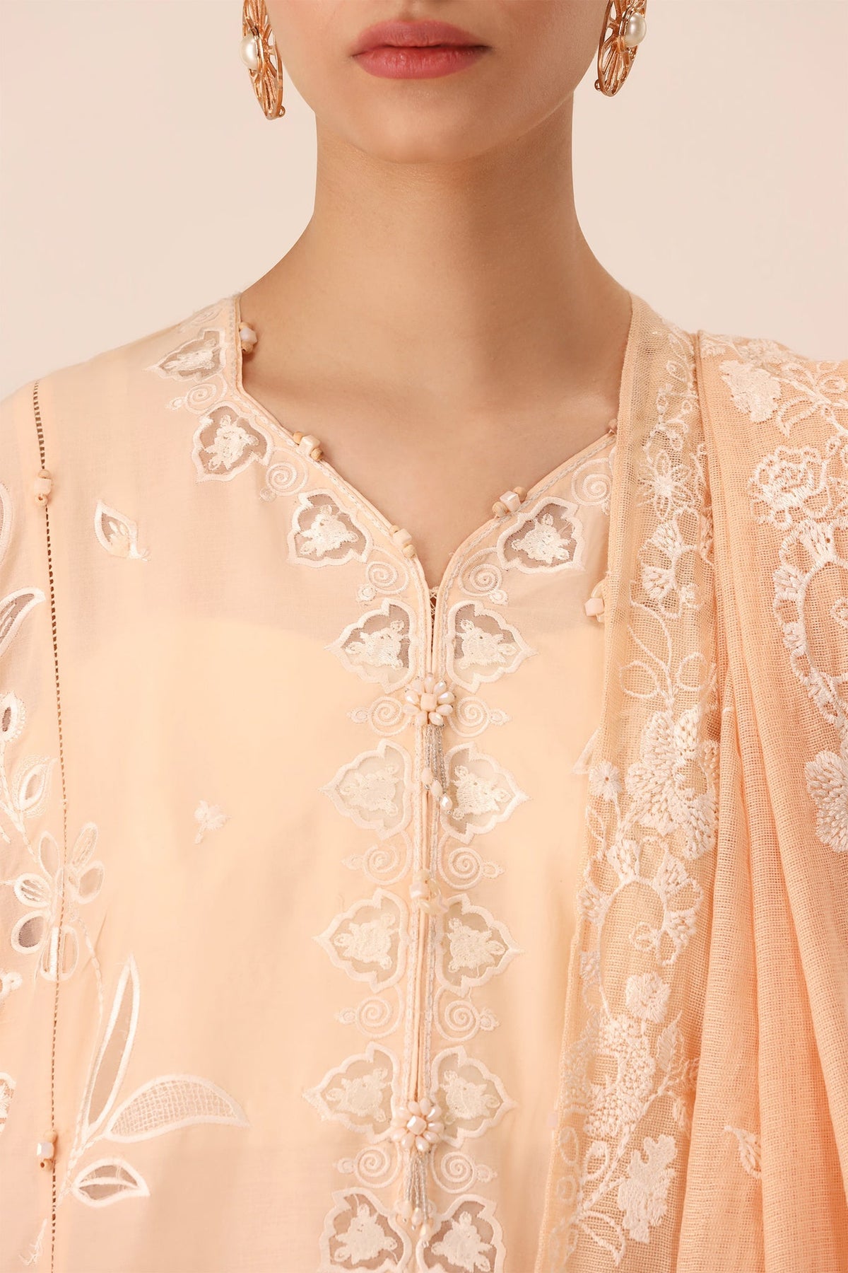 Elan | Stitched Pret 26 | NOORAI (EL26-06 A ST) by Elan - Designer Dress  - Type : Ladies Clothes - Available at Libayah - 100% Original 