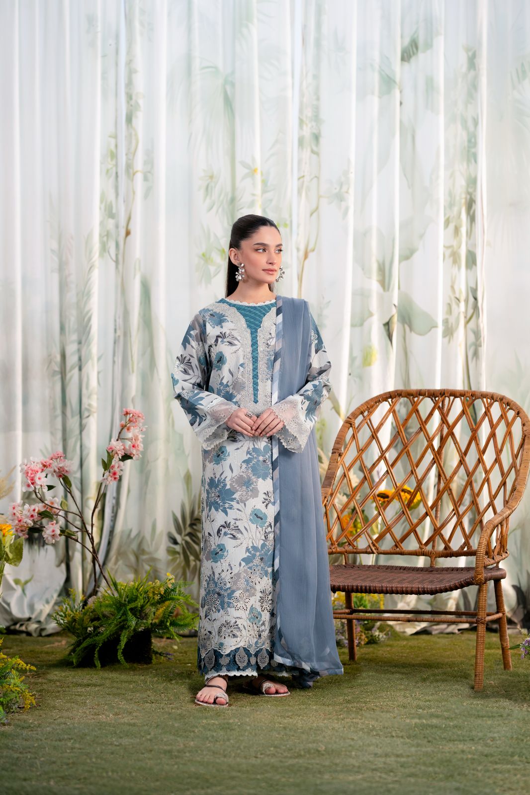 Aabyaan | Shezlin Chikankari Ramadan Edit 25 | ARZU (AR-14) by Aabyaan - Designer Dress - Type: Ladies Clothes - Available at Libayah - 100% Original