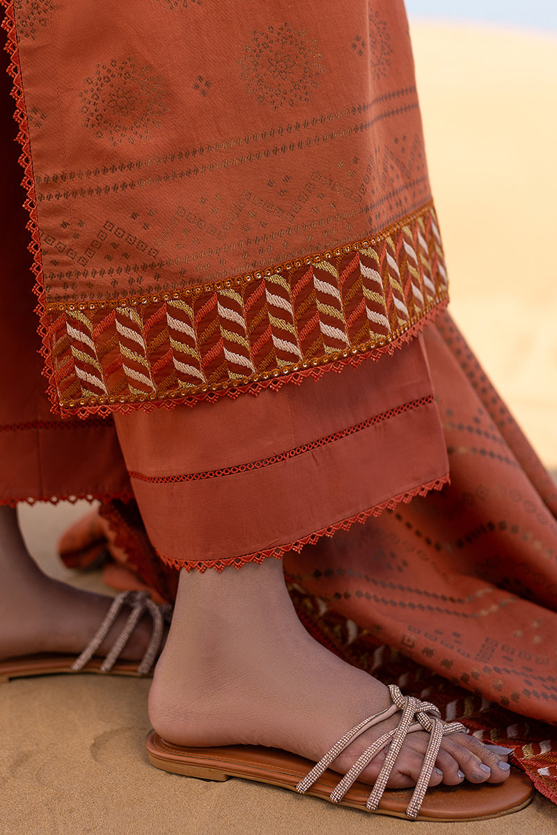 Cross Stitch | Eid Lawn 24 | RUSSET DUSK