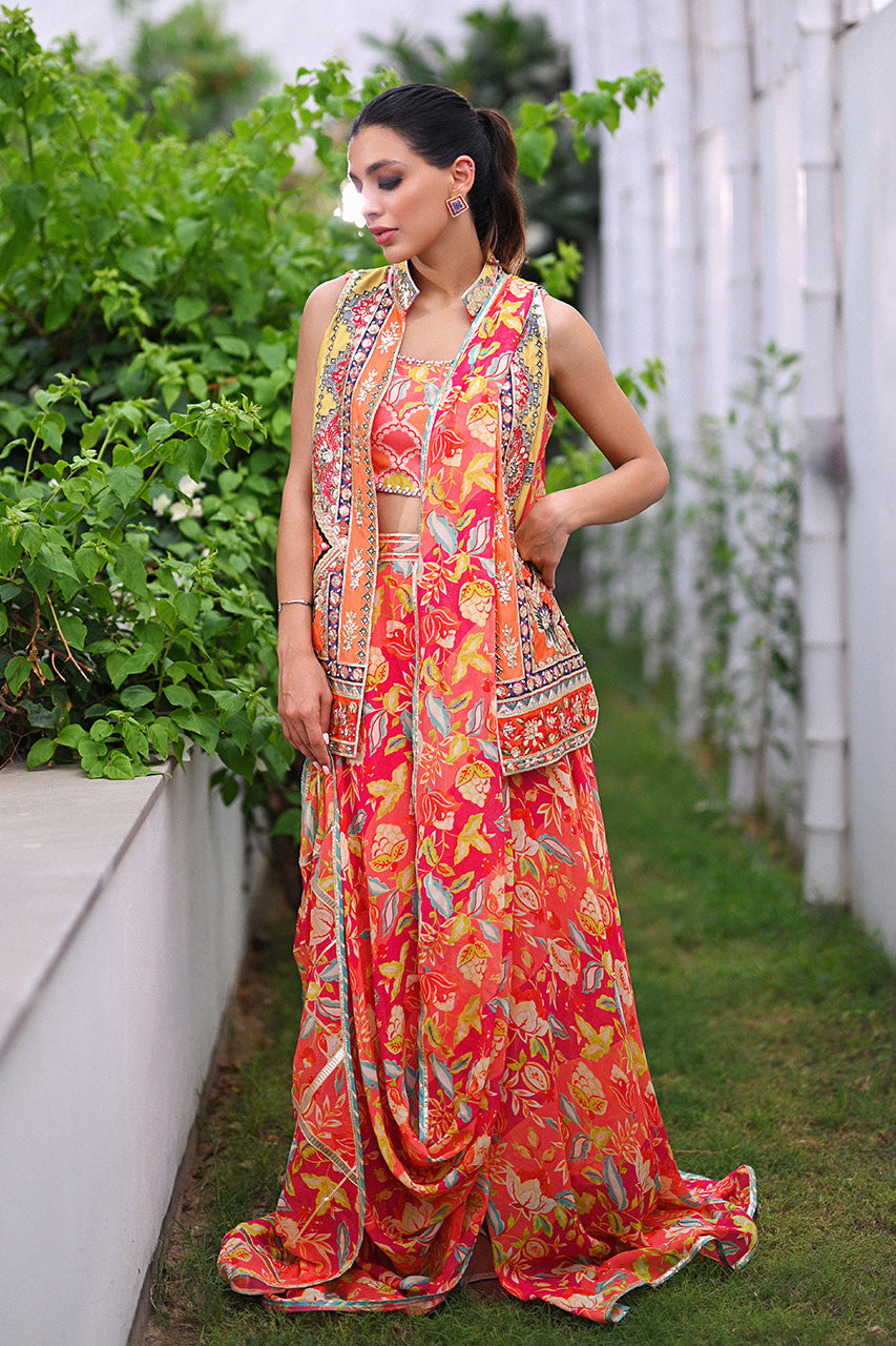 Sania Maskatiya | Diwali Edit 24 | Tira by Sania Maskatiya - Designer Dress - Type: Ladies Clothes - Available at Libayah - 100% Original