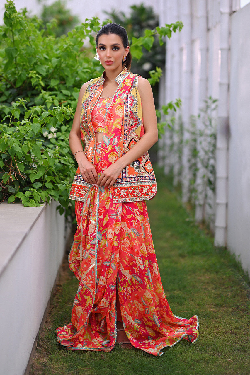 Sania Maskatiya | Diwali Edit 24 | Tira by Sania Maskatiya - Designer Dress - Type: Ladies Clothes - Available at Libayah - 100% Original