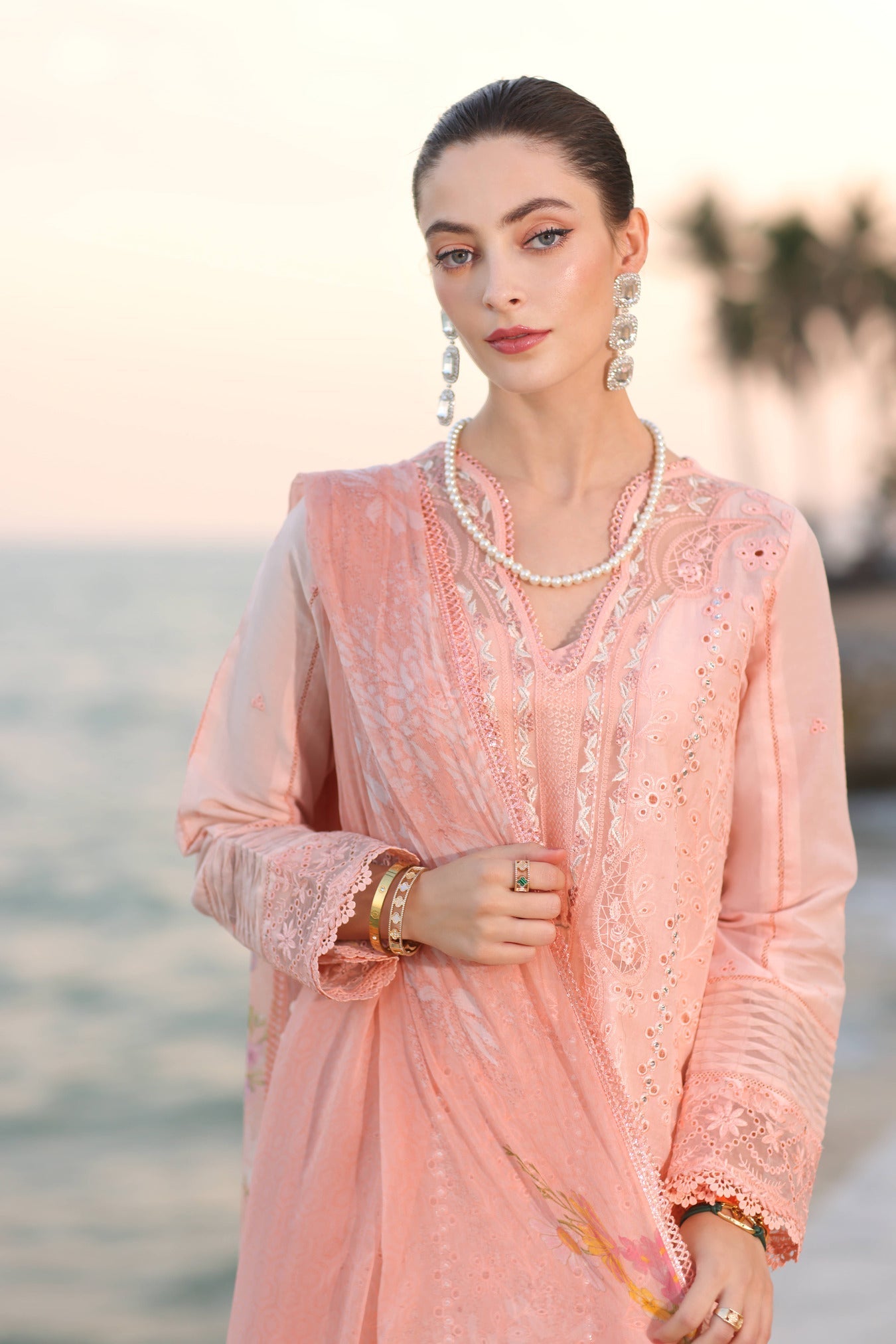 Noor by Saadia Asad | Eid Luxury Laserkari 25 | D3-B by Noor by Saadia Asad - Designer Dress - Type: Ladies Clothes - Available at Libayah - 100% Original