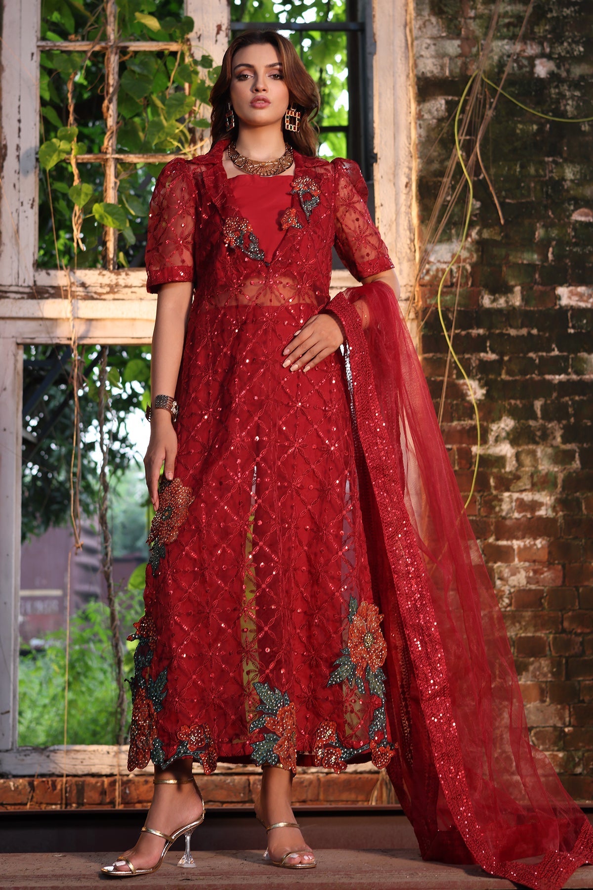 Charizma | Festive Pret | CMA-4-052 by Charizma - Designer Dress  - Type : Ladies Clothes - Available at Libayah - 100% Original 