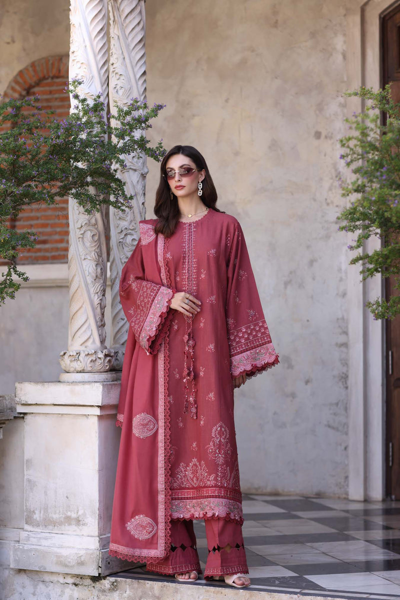Sienna – authentic Pakistani dress from the Noor by Saadia Asad Winter Pashmina 25 collection for women in the UK