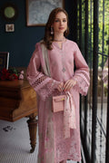 Noor by Saadia Asad | Eid Luxury Schiffli Laserkari 25 | D3- Blush Pink by Noor by Saadia Asad - Designer Dress - Type: Ladies Clothes - Available at Libayah - 100% Original