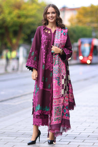 Charizma | Poshima Shawl |   PS4-05 by Charizma - Designer Dress - Type: Ladies Clothes - Available at Libayah - 100% Original