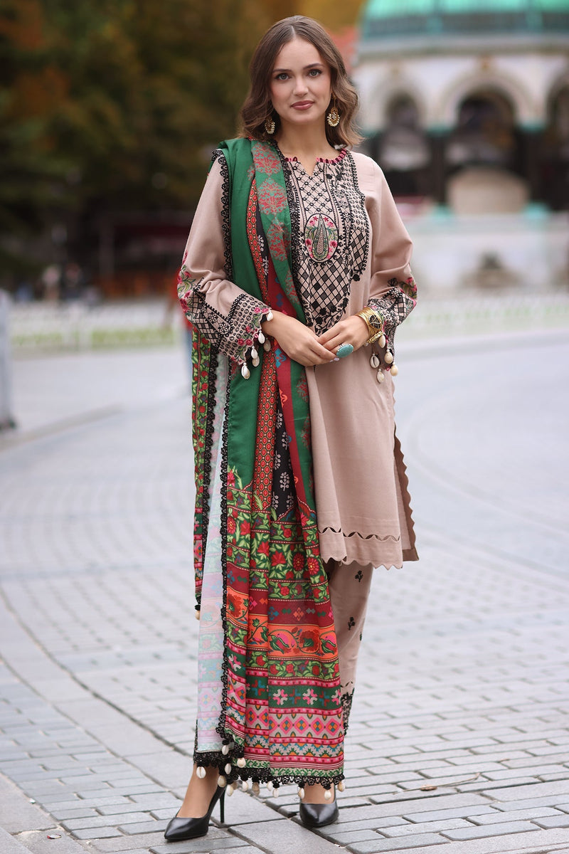 Charizma | Poshima Shawl | PS4-07 by Charizma - Designer Dress - Type: Ladies Clothes - Available at Libayah - 100% Original