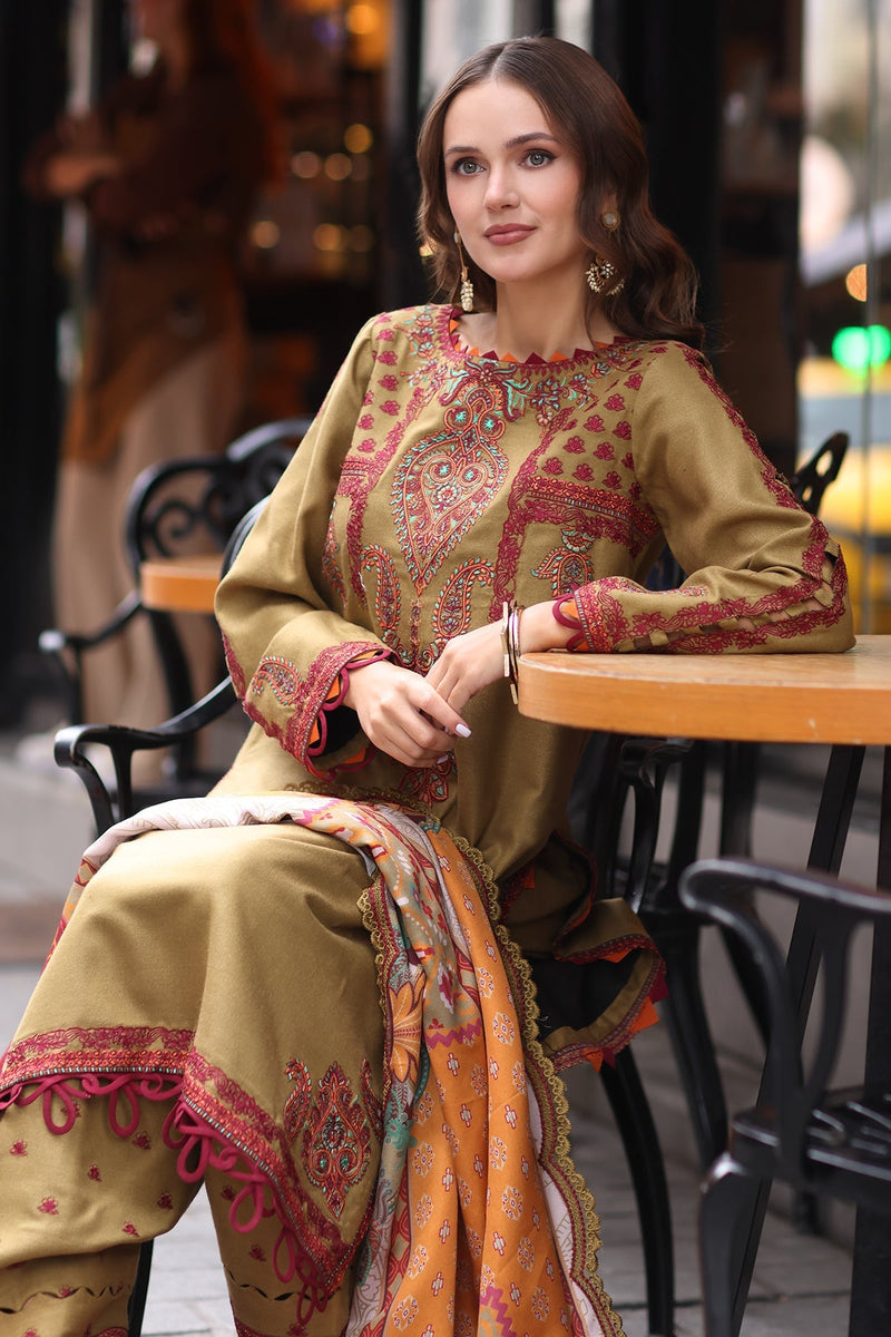 Charizma | Poshima Shawl |   PS4-08 by Charzima - Designer Dress - Type: Ladies Clothes - Available at Libayah - 100% Original