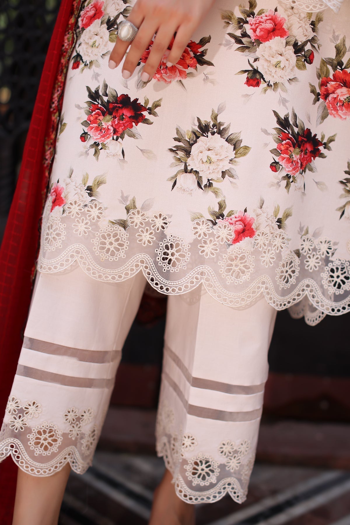 Charizma | Lawn Collection 24 | AS4-01 by Charizma - Designer Dress - Type: Casuals - Available at Libayah - 100% Original