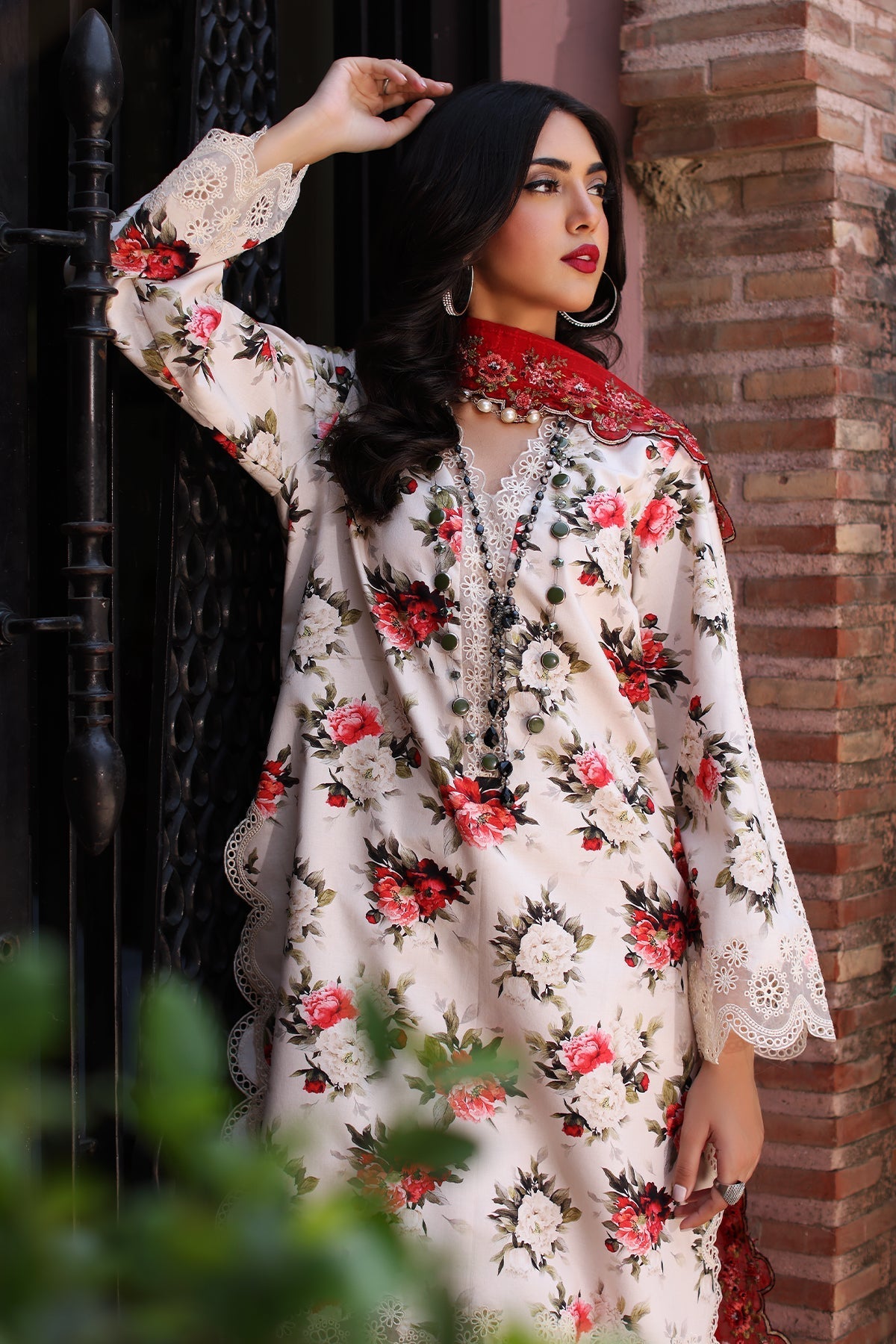 Charizma | Lawn Collection 24 | AS4-01 by Charizma - Designer Dress - Type: Casuals - Available at Libayah - 100% Original