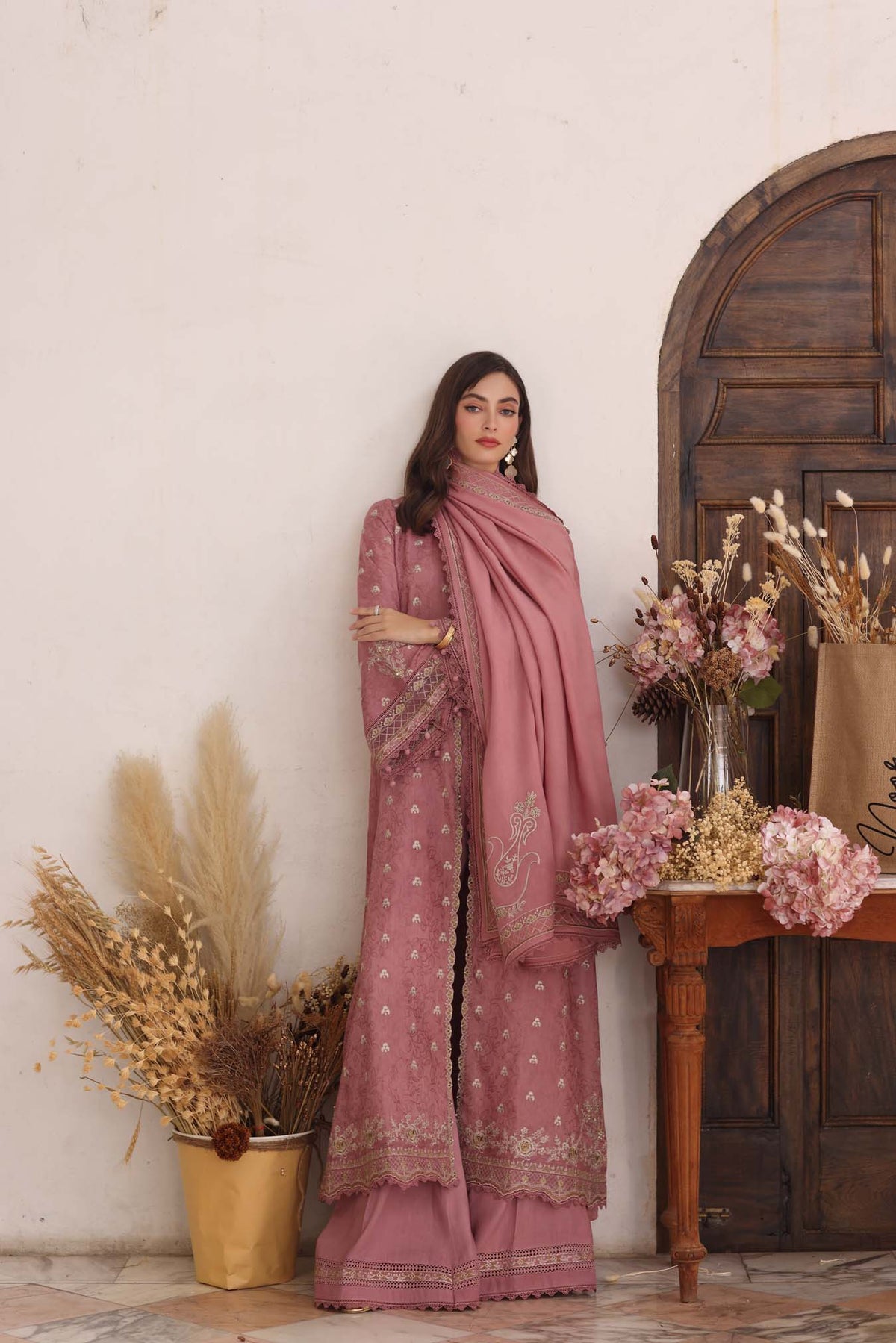 Noor by Saadia Asad | Winter Pashmina 25 | Aveline