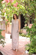 Noor by Saadia Asad | Eid Luxury Schiffli Laserkari 25 | D11- Mink by Noor by Saadia Asad - Designer Dress - Type: Ladies Clothes - Available at Libayah - 100% Original