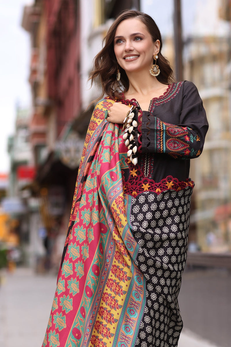 Charizma | Poshima Shawl |   PS4-03 by Charizma - Designer Dress - Type: Ladies Clothes - Available at Libayah - 100% Original
