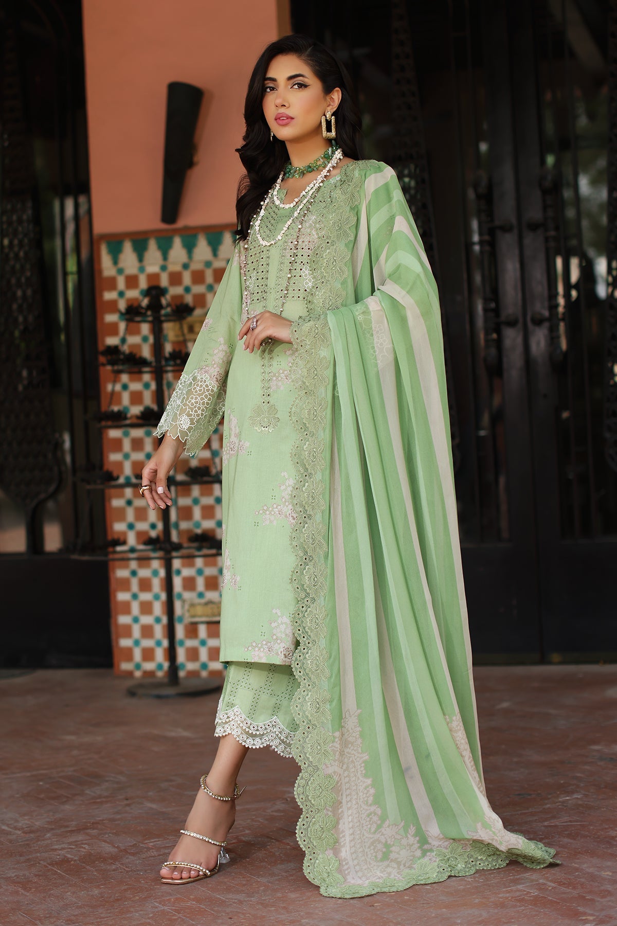 Charizma | Lawn Collection 24 | AS4-31 by Charizma - Designer Dress - Type: Casuals - Available at Libayah - 100% Original