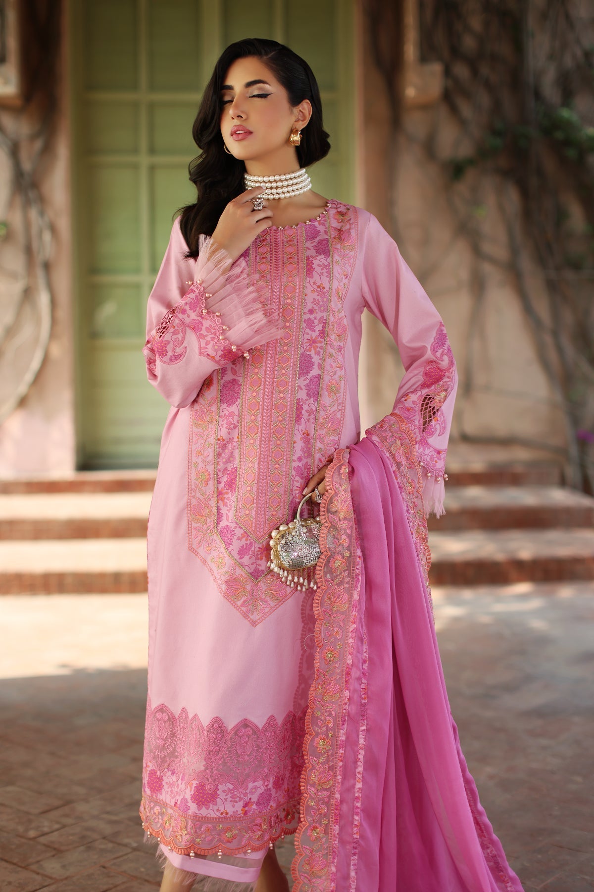 Charizma | Lawn Collection 24 |  AS4-10 by Charizma - Designer Dress - Type: Casuals - Available at Libayah - 100% Original