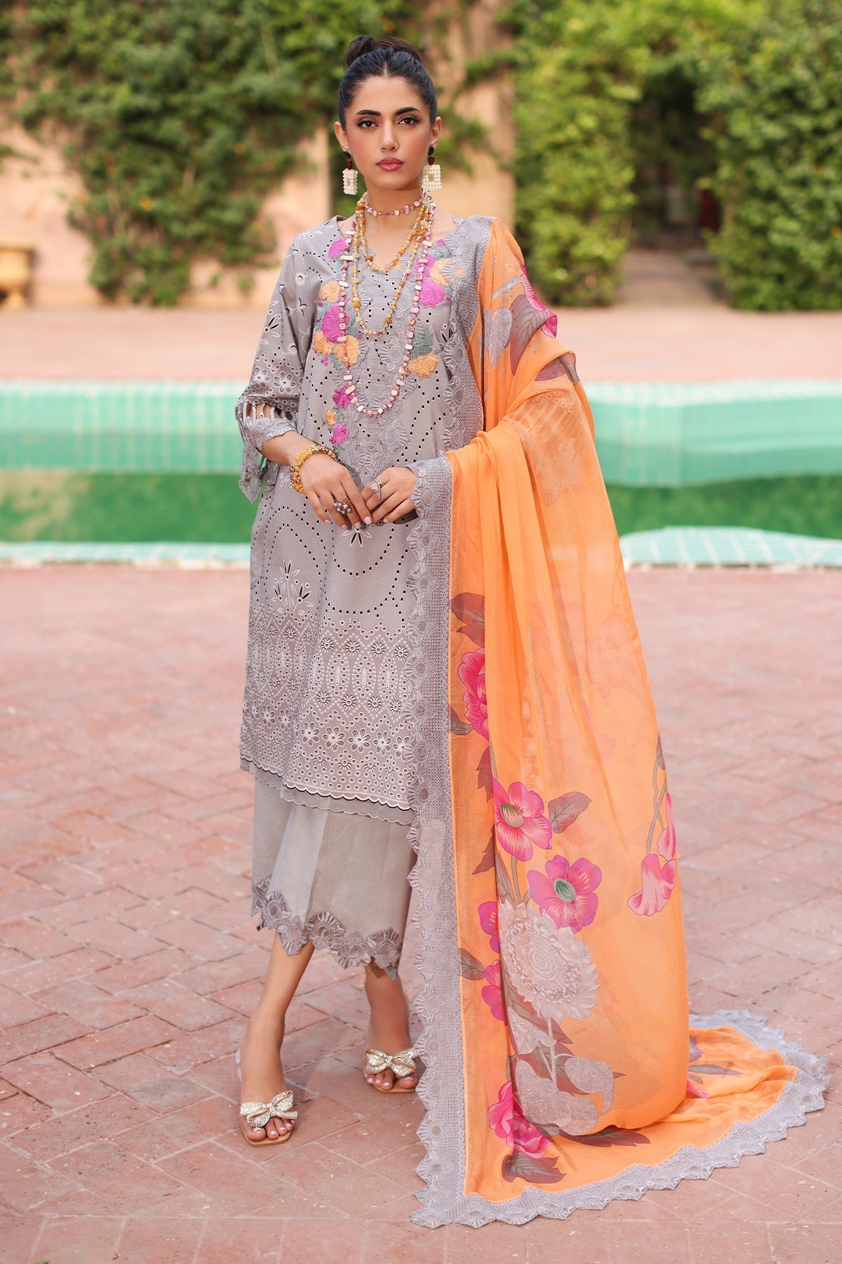 Charizma | Lawn Collection 24 | AS4-05 by Charizma - Designer Dress - Type: Casuals - Available at Libayah - 100% Original
