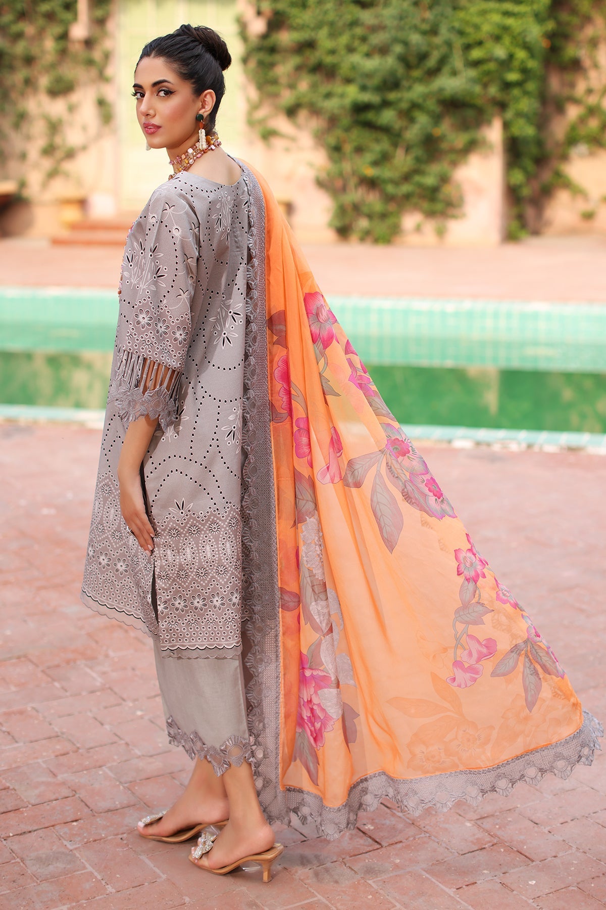 Charizma | Lawn Collection 24 | AS4-05 by Charizma - Designer Dress - Type: Casuals - Available at Libayah - 100% Original