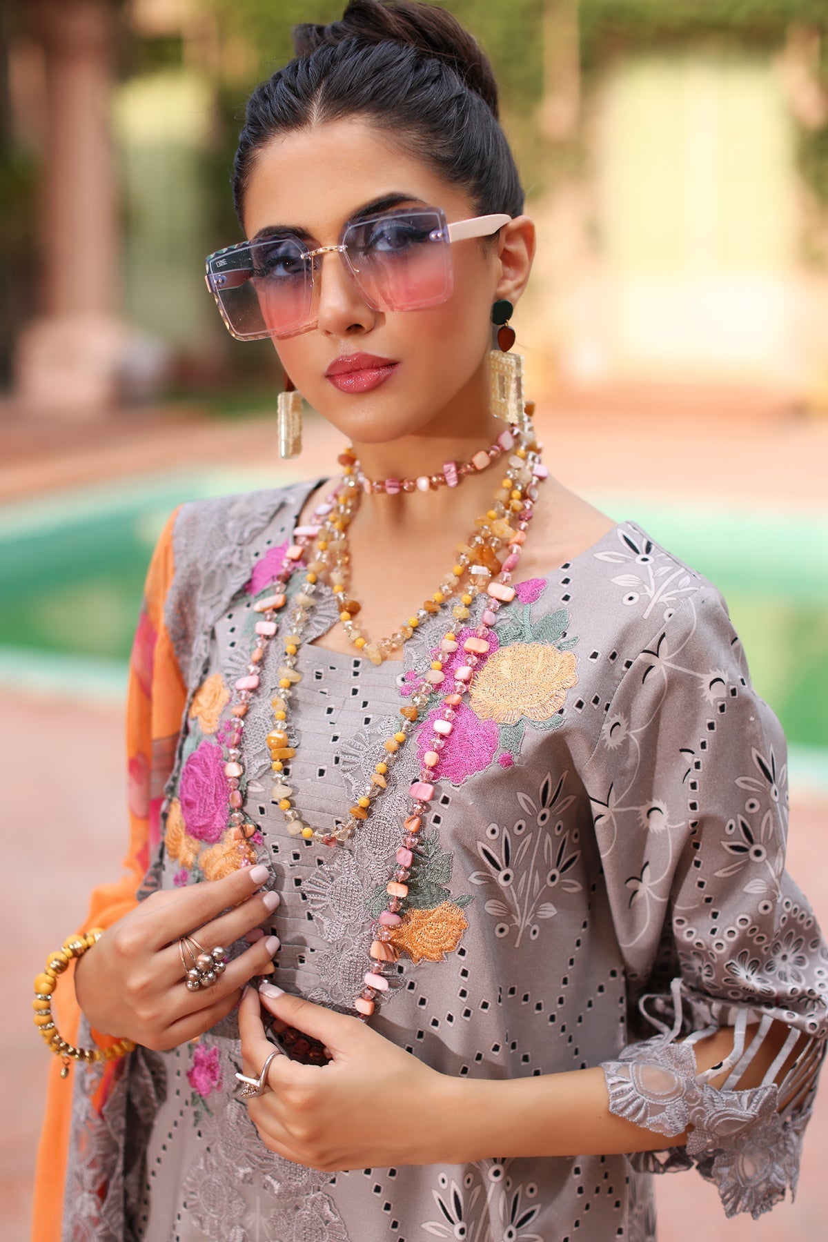 Charizma | Lawn Collection 24 | AS4-05 by Charizma - Designer Dress - Type: Casuals - Available at Libayah - 100% Original