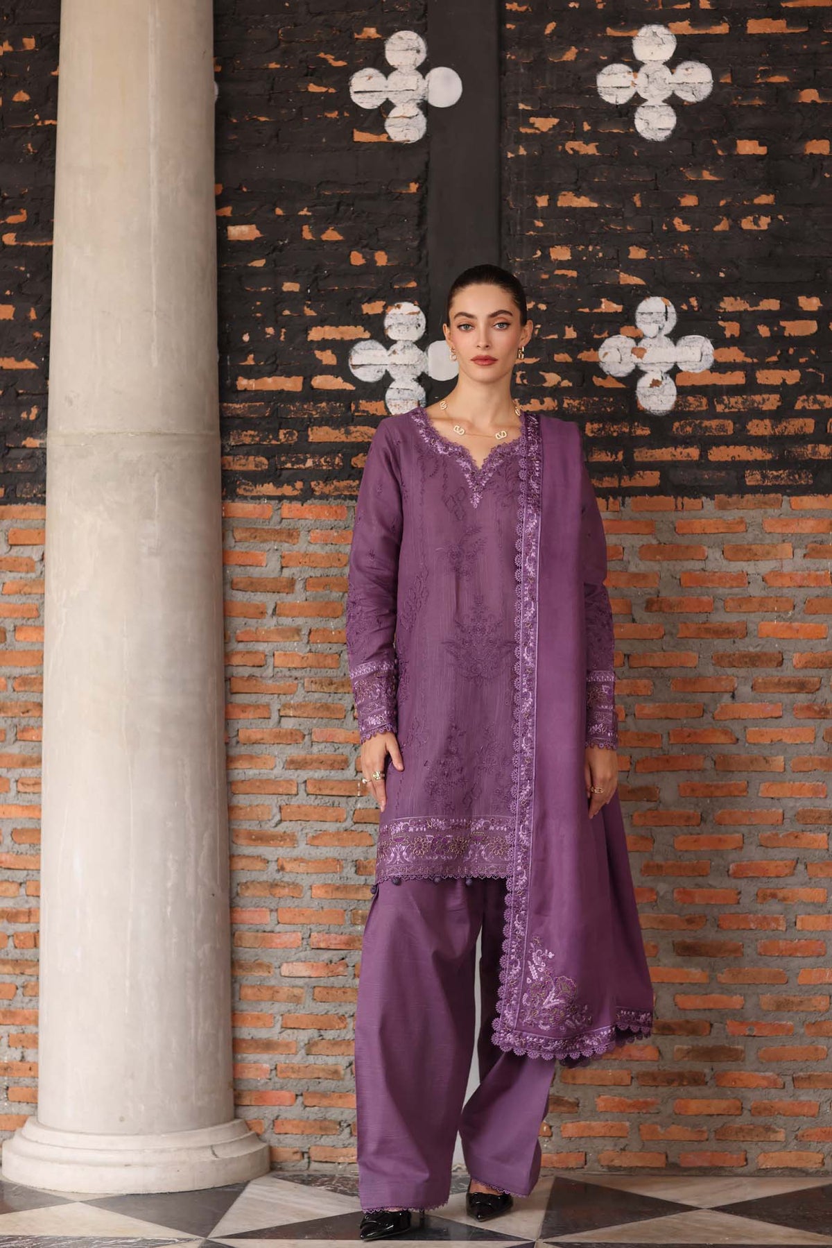 Noor by Saadia Asad | Winter Pashmina 25 | Serenity