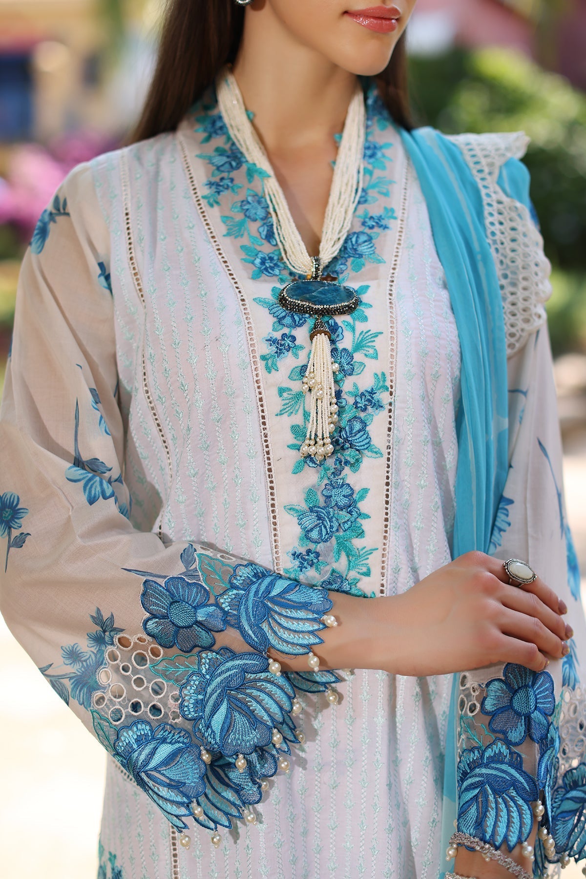 Charizma | Lawn Collection 24 | CRS4-15 by Charizma - Designer Dress - Type: Casuals - Available at Libayah - 100% Original