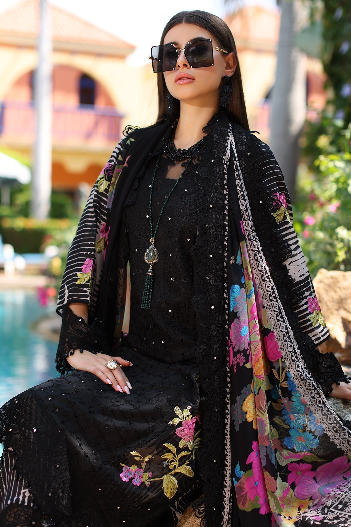 Charizma | Lawn Collection 24 | CRS4-13 by Charizma - Designer Dress - Type: Casuals - Available at Libayah - 100% Original
