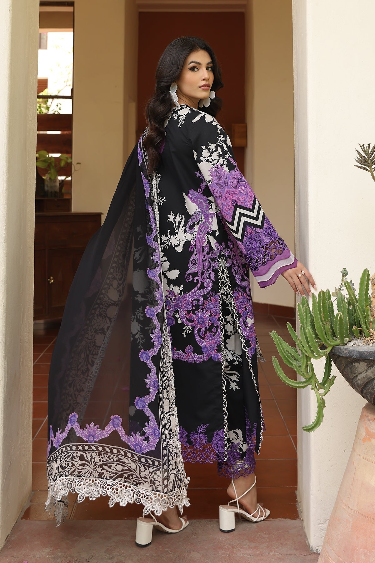 Charizma | Lawn Collection 24 | AS4-46 by Charizma - Designer Dress - Type: Casuals - Available at Libayah - 100% Original