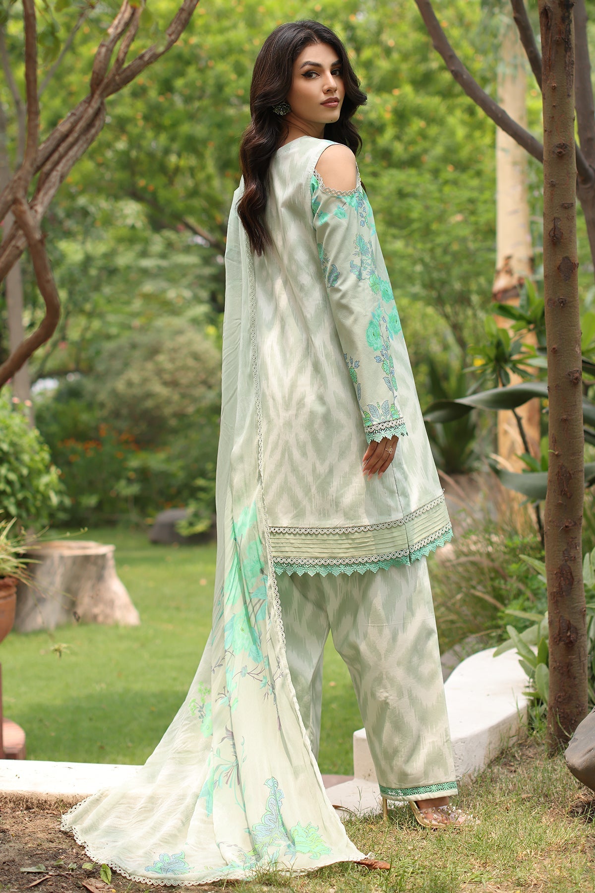 Charizma | Lawn Collection 24 | AS4-48 by Charizma - Designer Dress - Type: Casuals - Available at Libayah - 100% Original
