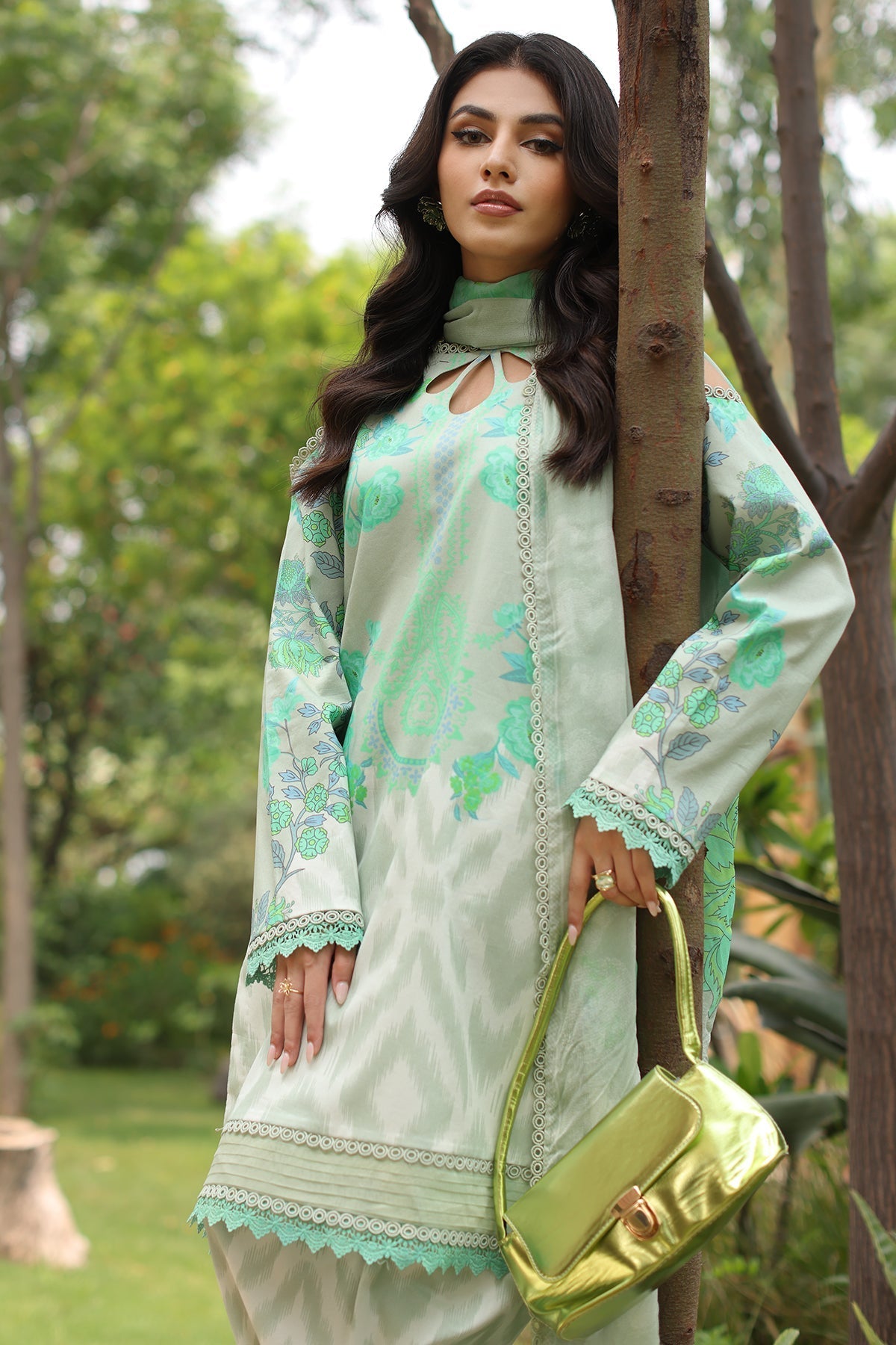 Charizma | Lawn Collection 24 | AS4-48 by Charizma - Designer Dress - Type: Casuals - Available at Libayah - 100% Original