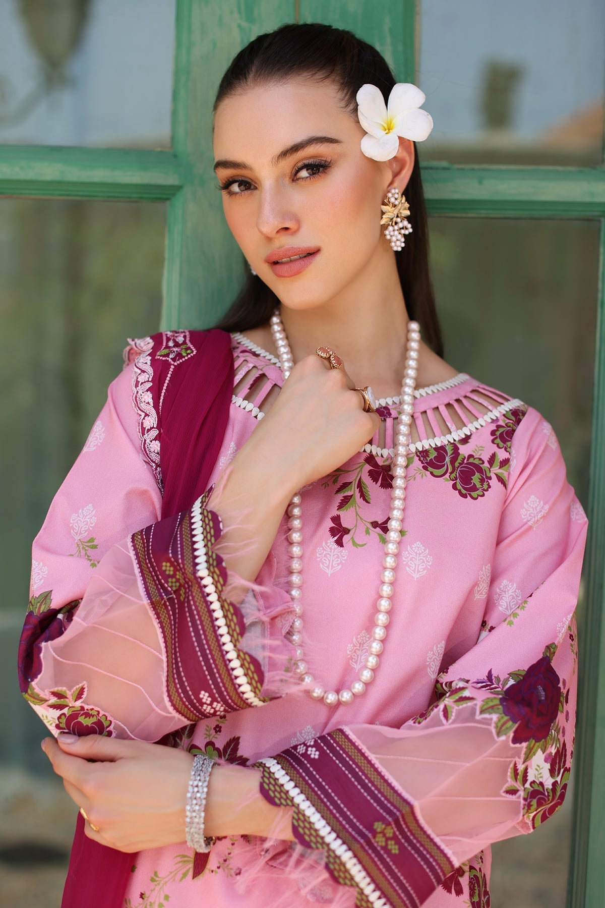 Charizma | Lawn Collection 24 | PM4-32 by Charizma - Designer Dress - Type: Casuals - Available at Libayah - 100% Original