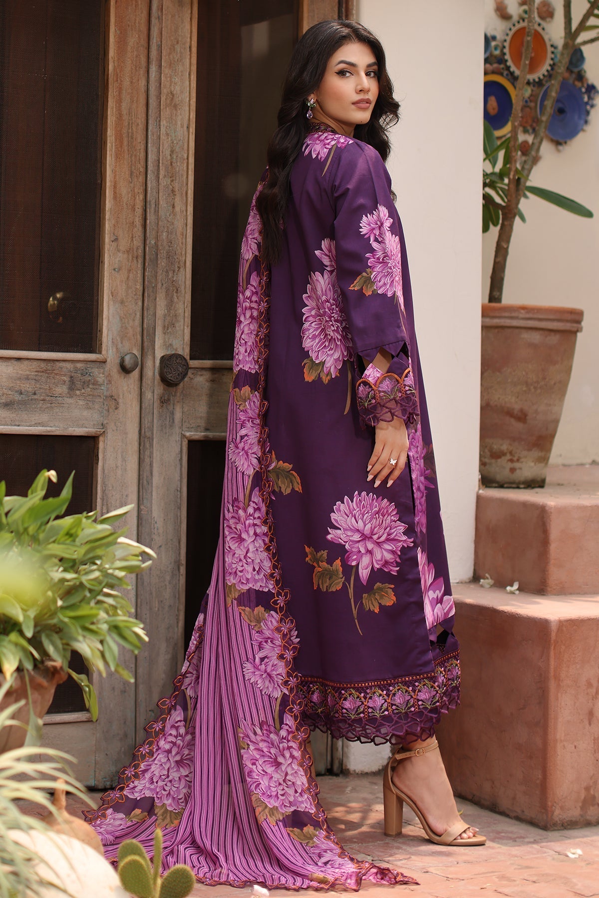 Charizma | Lawn Collection 24 | AS4-44 by Charizma - Designer Dress - Type: Casuals - Available at Libayah - 100% Original