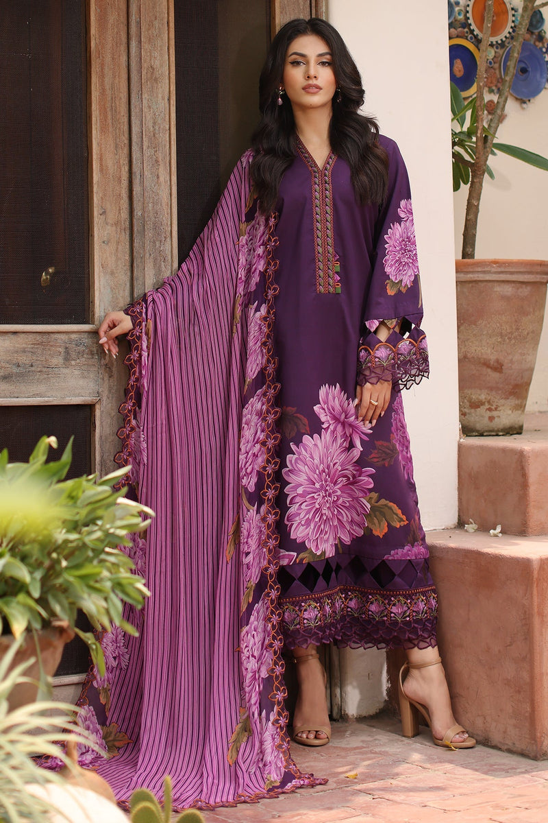 Charizma | Lawn Collection 24 | AS4-44 by Charizma - Designer Dress - Type: Casuals - Available at Libayah - 100% Original