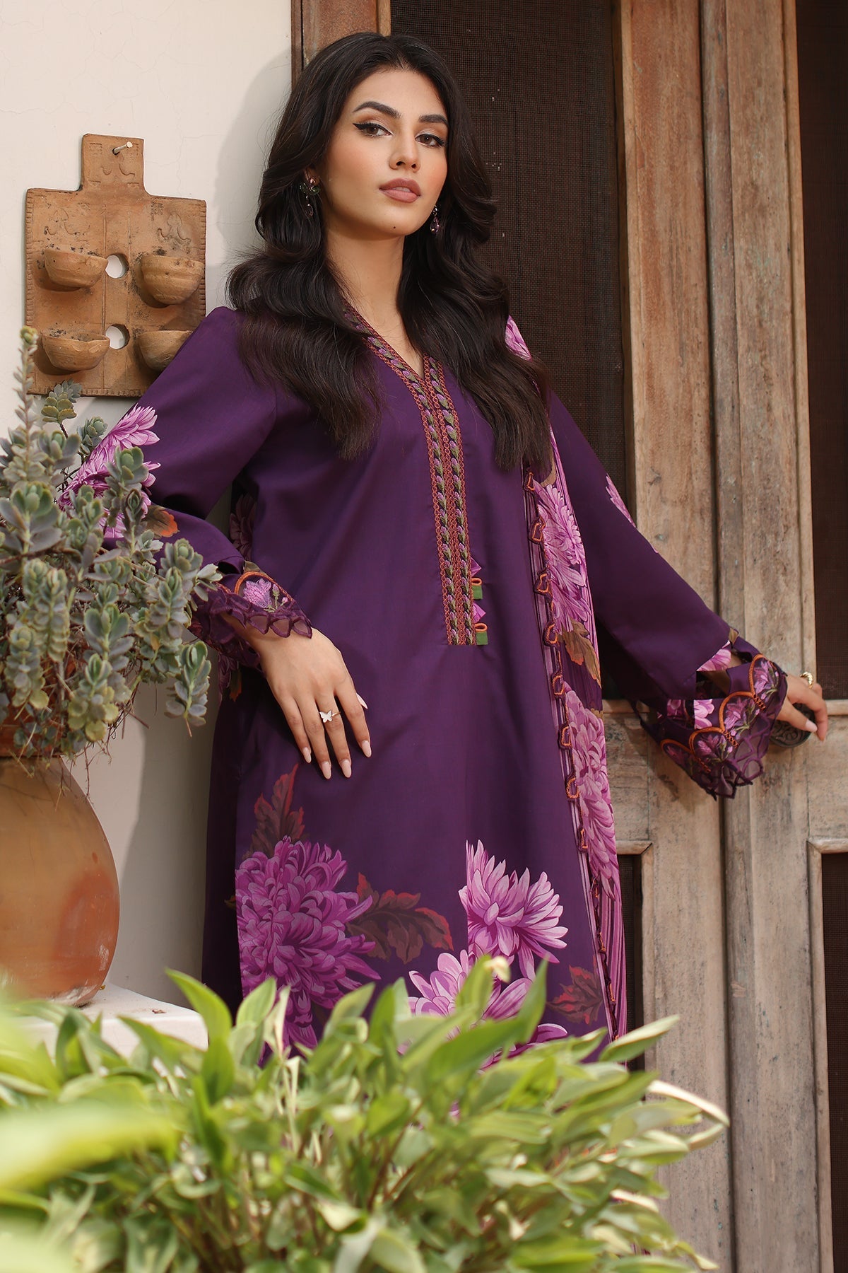 Charizma | Lawn Collection 24 | AS4-44 by Charizma - Designer Dress - Type: Casuals - Available at Libayah - 100% Original