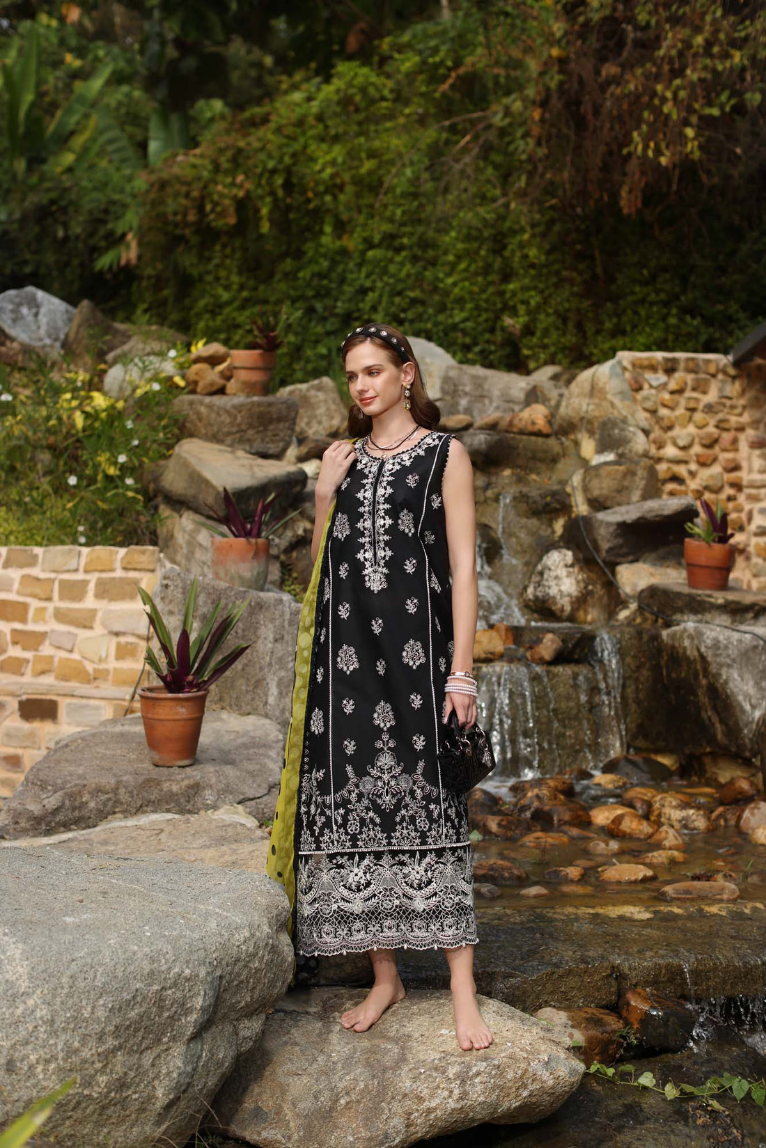 Noor by Saadia Asad | Luxe Chikankari 25 | D3-B by Noor by Saadia Asad - Designer Dress - Type: Ladies Clothes - Available at Libayah - 100% Original