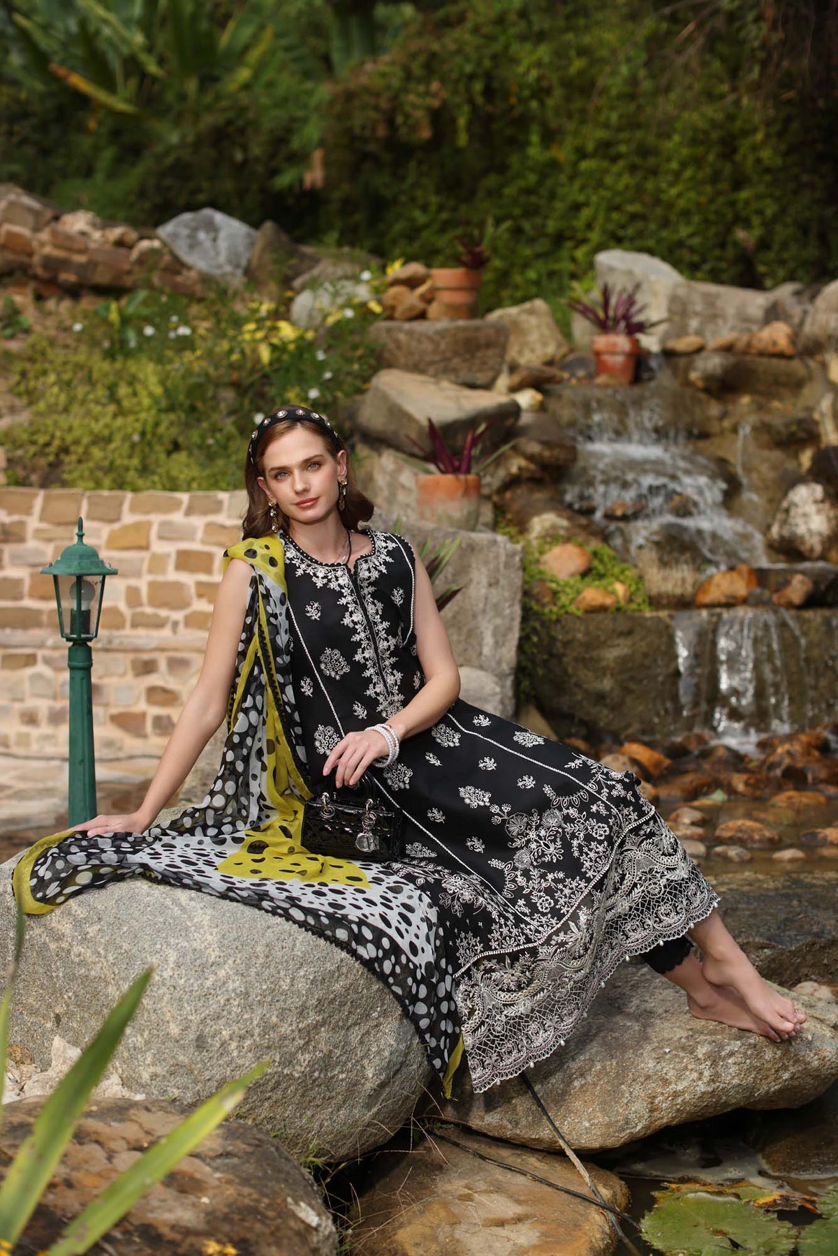 Noor by Saadia Asad | Luxe Chikankari 25 | D3-B by Noor by Saadia Asad - Designer Dress - Type: Ladies Clothes - Available at Libayah - 100% Original