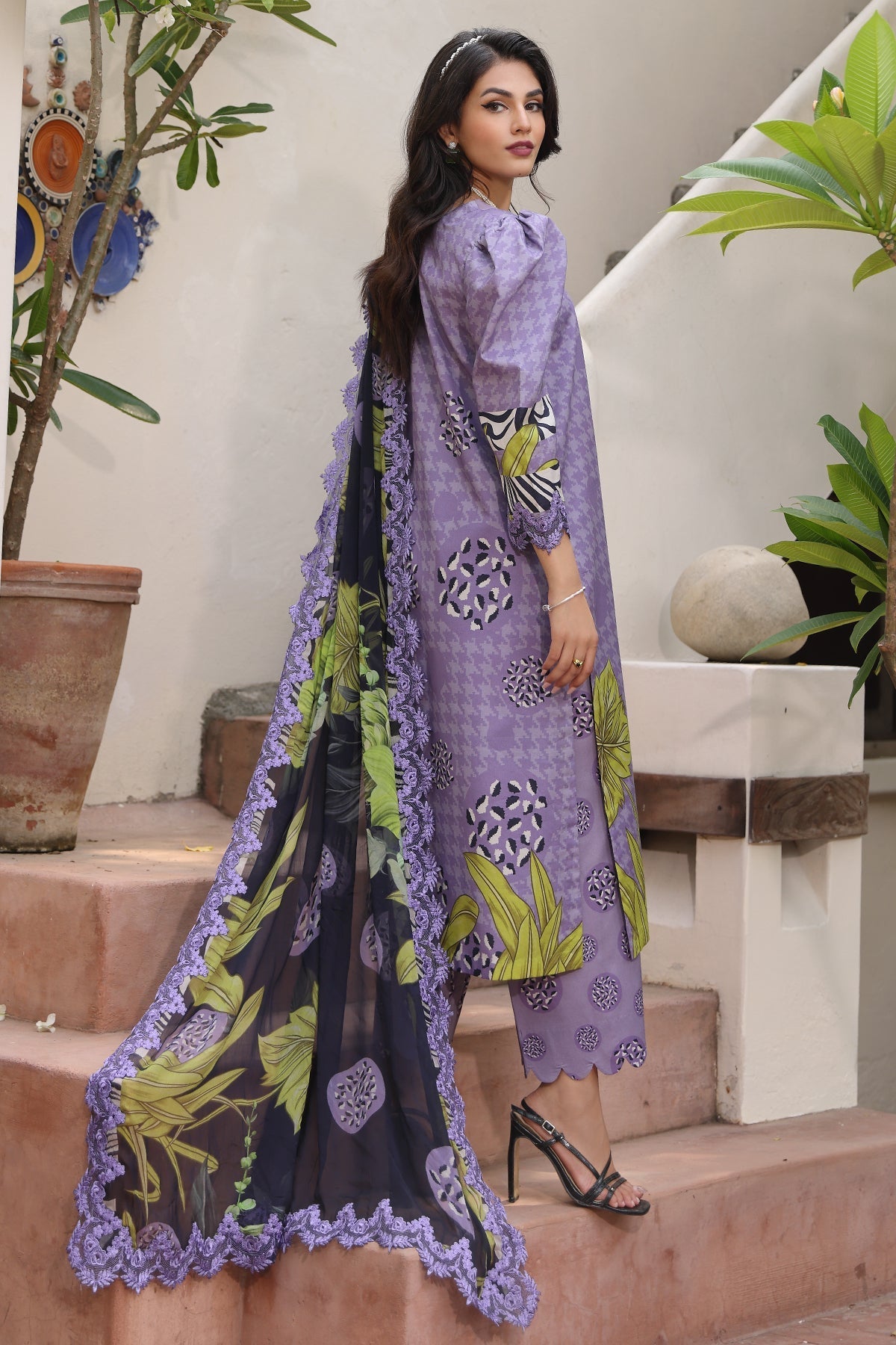 Charizma | Lawn Collection 24 | AS4-34 by Charizma - Designer Dress - Type: Casuals - Available at Libayah - 100% Original